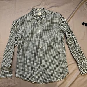 J crew classic plaid shirt Size medium
